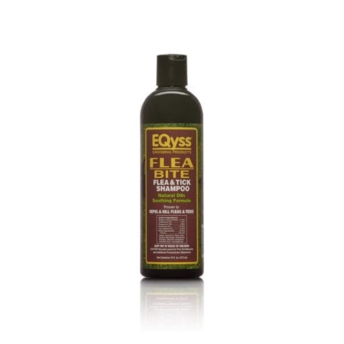 EQyss Flea-Bite Shampoo – Natural Flea & Tick Shampoo 16 oz (16 Oz)