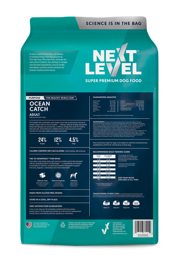 Next Level Ocean Catch Super Premium Dog Food (40 Lb)