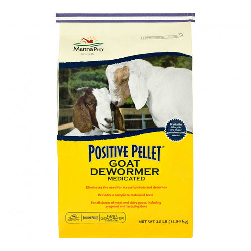 Manna Pro Positive Pellet Goat Dewormer (25 lbs)