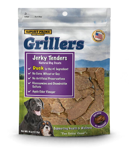 Savory Prime Grillers Duck Tenders Dog Treat