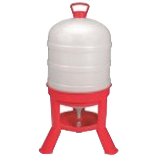 LITTLE GIANT DOME WATERER PLASTIC (10 GAL, RED)