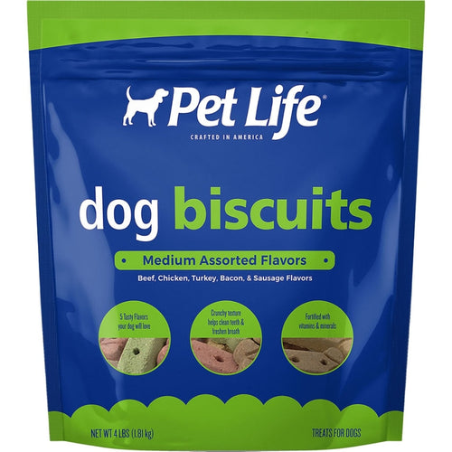 Pet Life Specialty Dog Biscuits (Assorted - 4 LB)