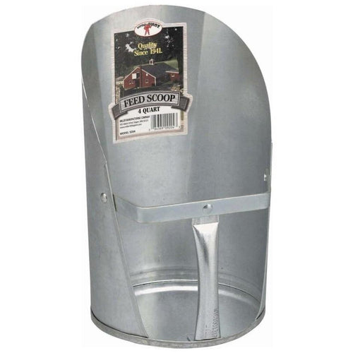 Little Giant Galvanized Feed Scoop (3 QT)